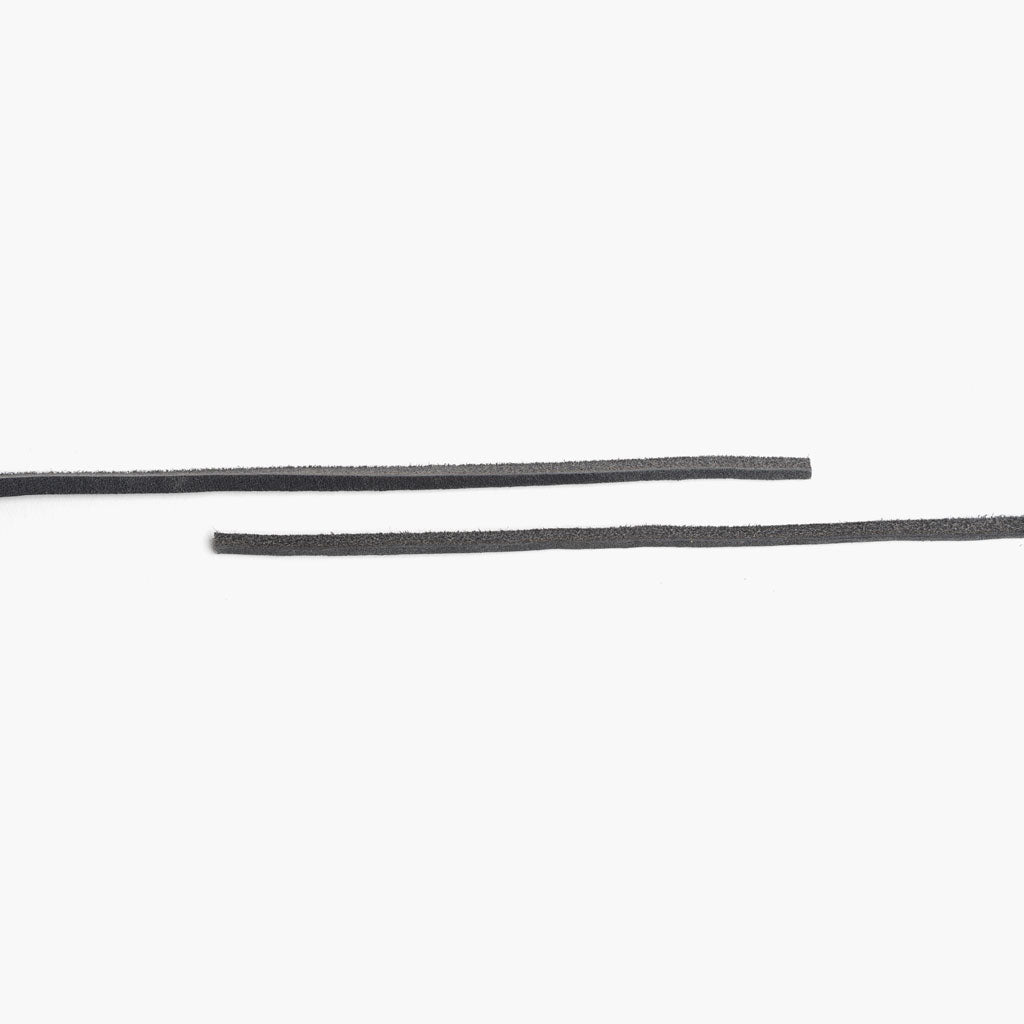 Leather Laces | Dark Grey - Image 2
