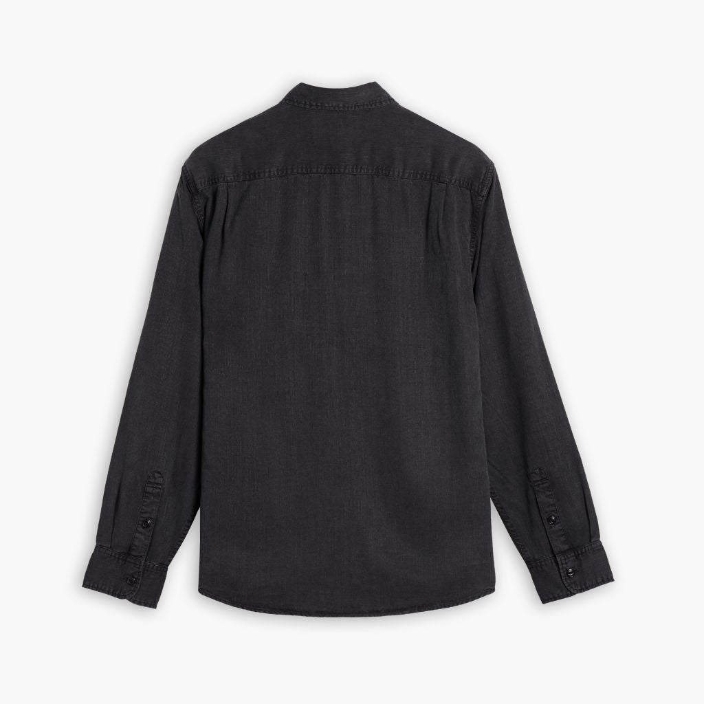 Chambray Workshirt | Black - Image 2