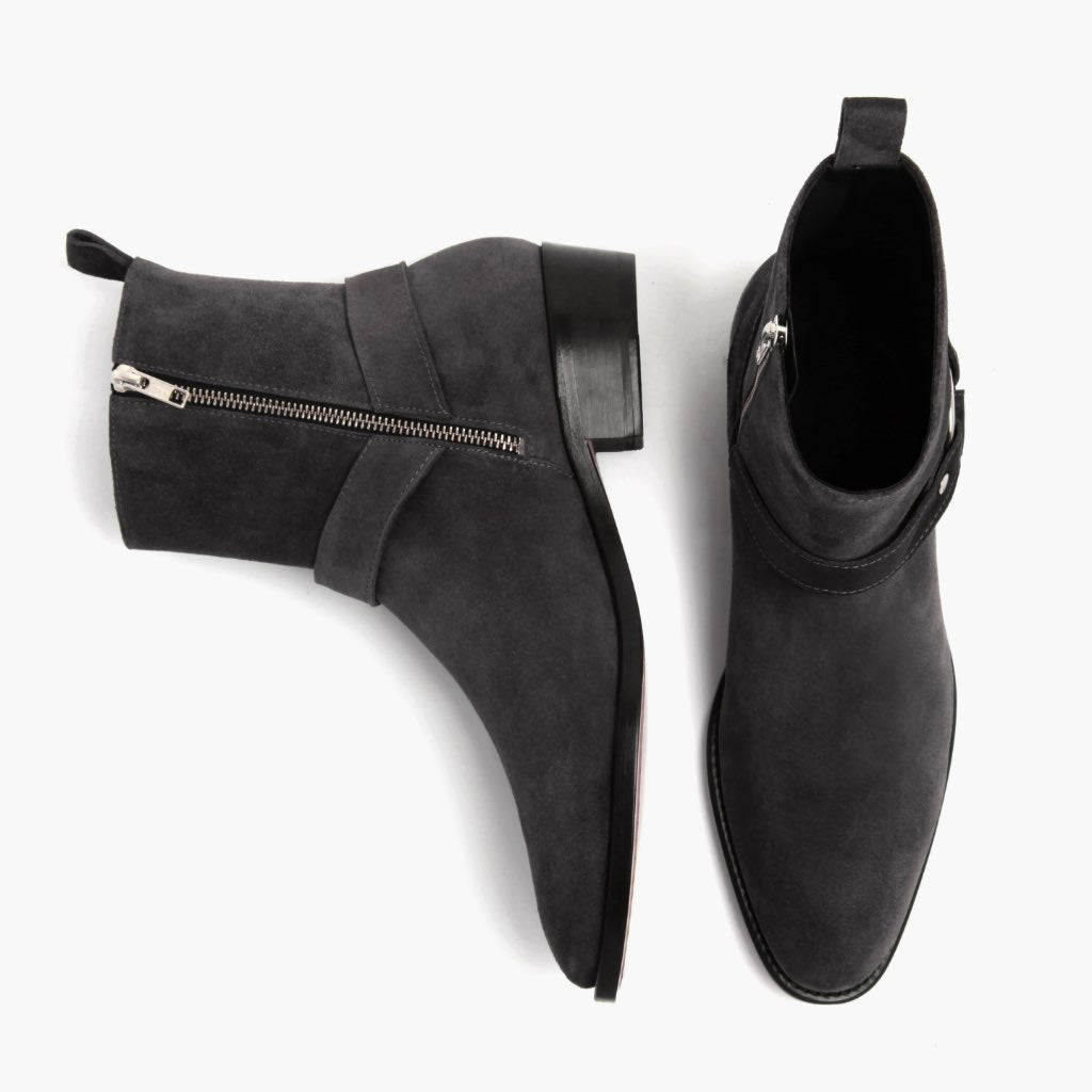 Harness | Grey Suede - Image 4