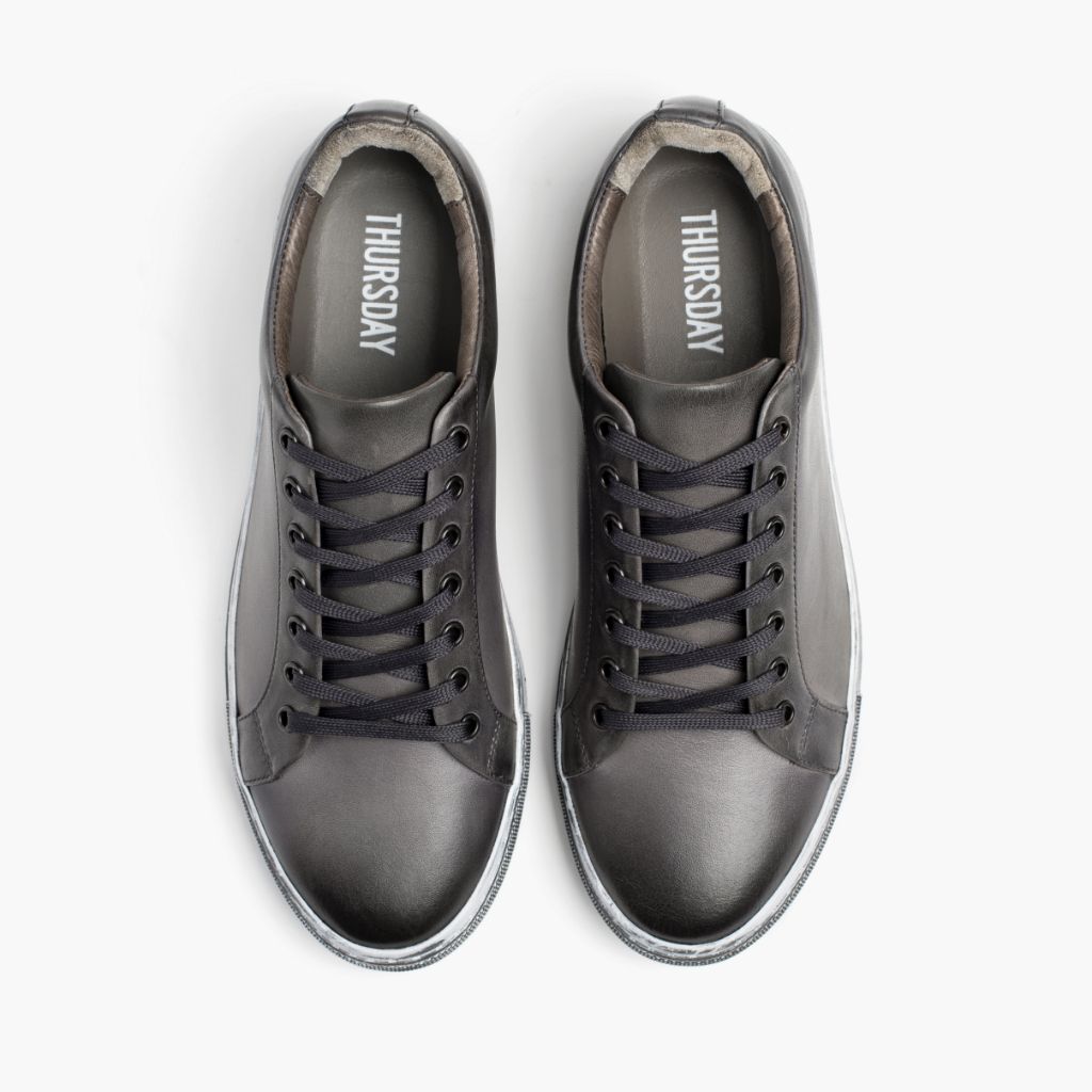 Premier Low Top | Distressed Grey - Image 3