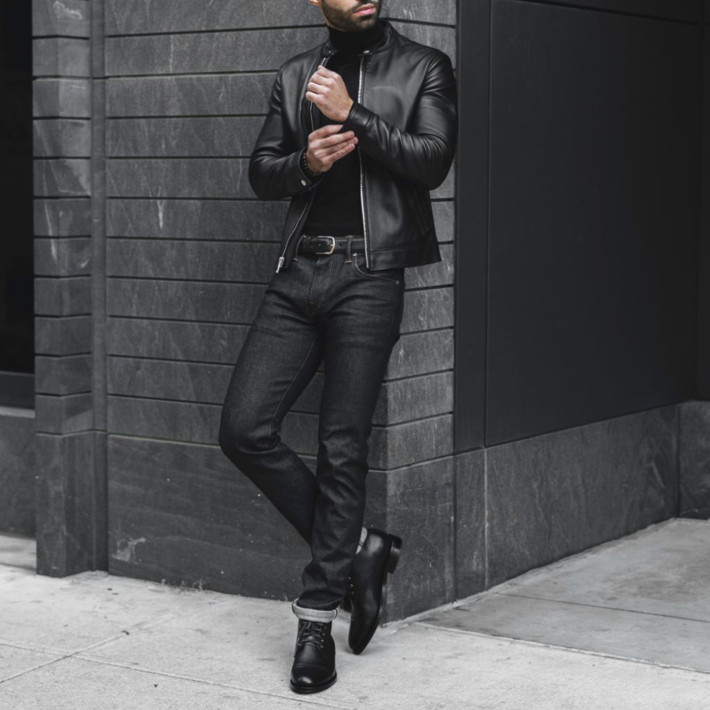Racer Jacket | Black - Image 3