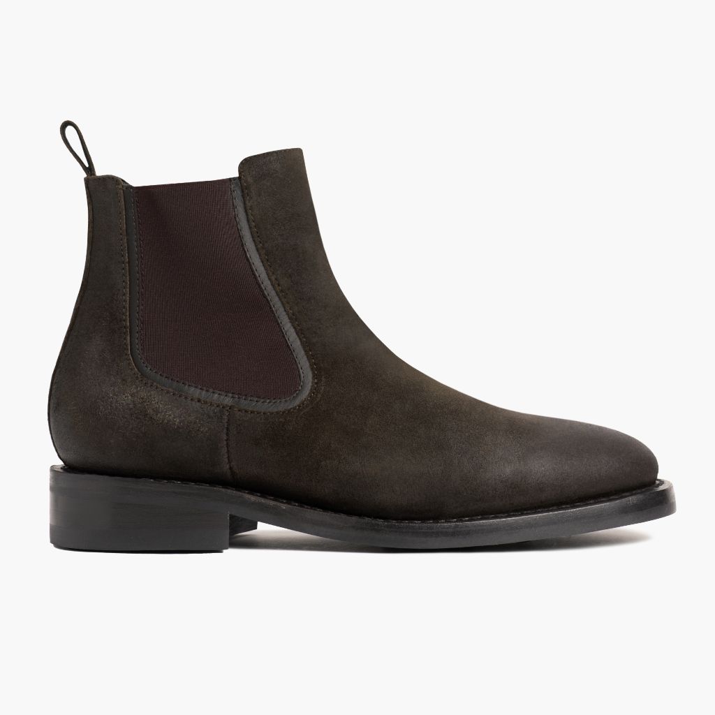 Duke | Dark Olive Suede - Image 2