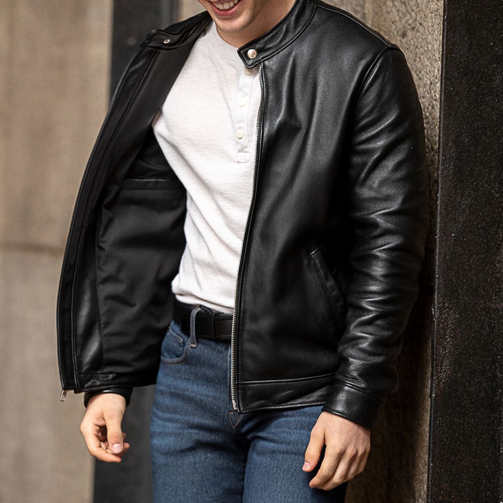 Racer Jacket | Black - Image 2