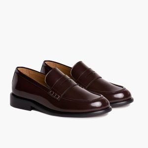 Dress Penny | Burgundy