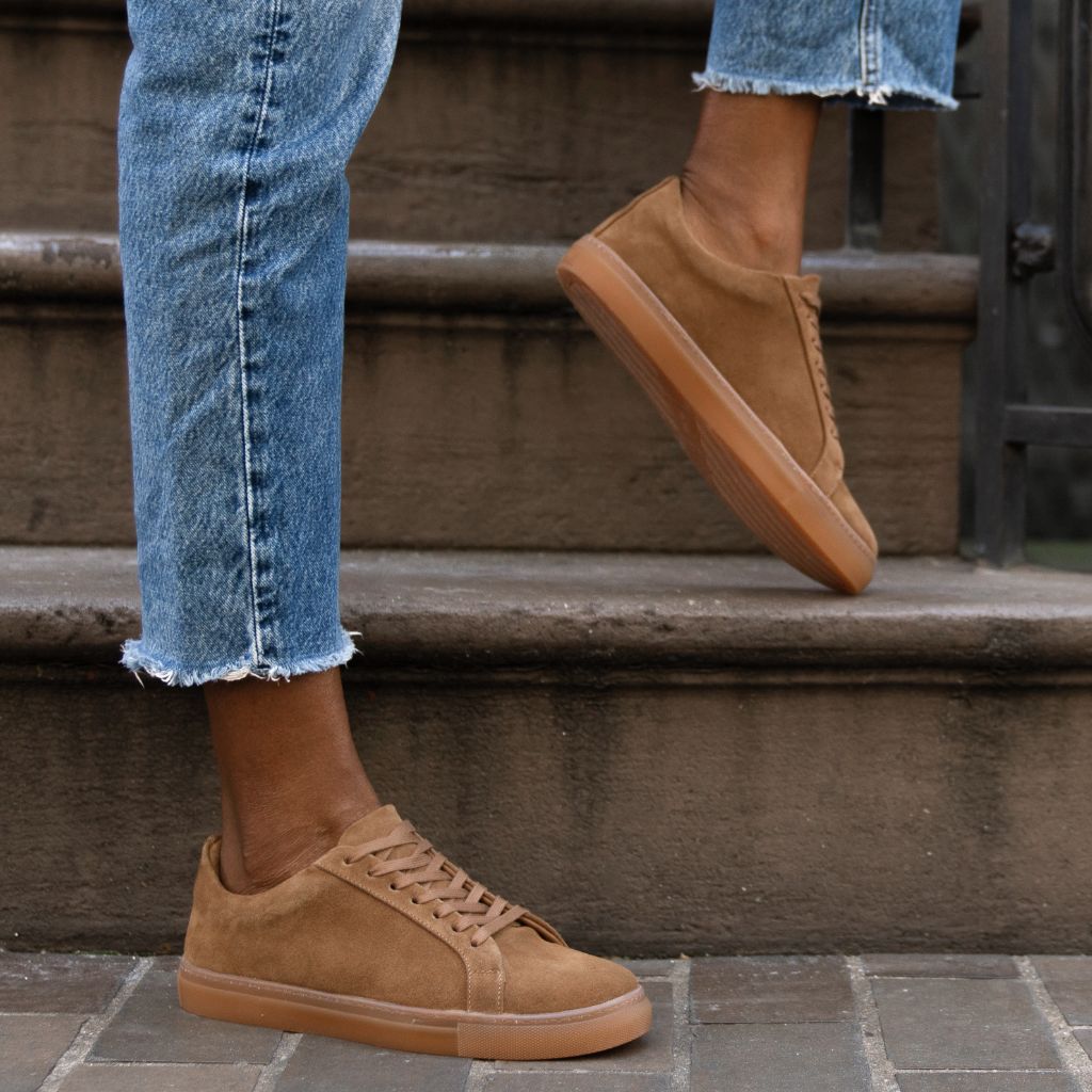 Women's Premier Low Top | Camel - Image 6