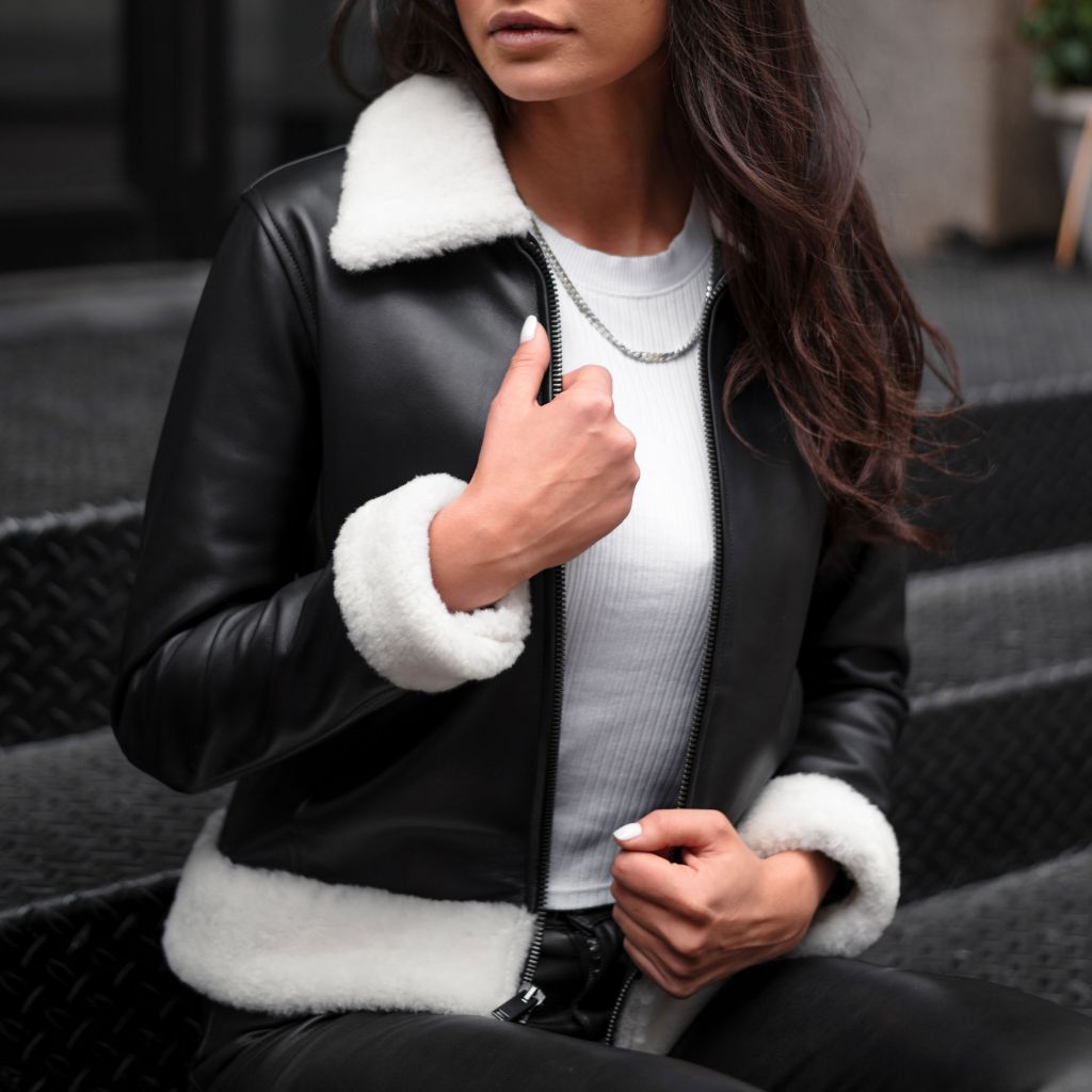 Flight Jacket | Black - Image 2